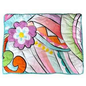 Pottery Barn Teen Pillowcase Standard Sham Cotton Quilted Cover